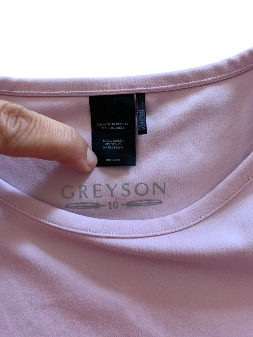 Greyson Clothiers Girls Venus Ruffle Sleeve Top Pink Size 10 Performance Golf - Picture 4 of 6